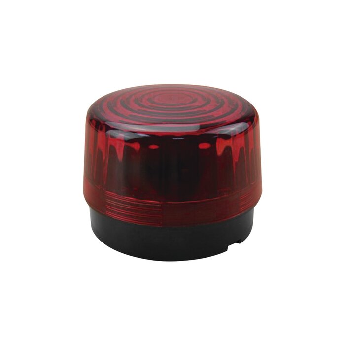 Estrobo con 35 leds de alta luminosidad con la opción de respaldo con batería 9v