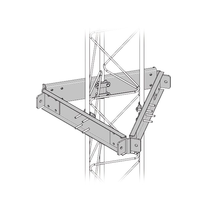 Estabilizador de Torre para Tramos STZ-45G Galvanizado por Inmersión en Caliente.