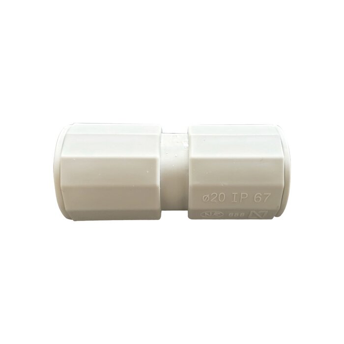 Manguito / Cople Morbidx IP67 libre de halógenos para unir tubería rígida de 32 mm (1 1/4) permite una instalación hermética no necesita pegamento