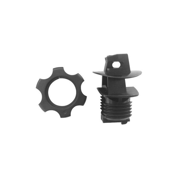 Aislador de paso para uso en varilla de 6-14mm con rosca de uso rudo