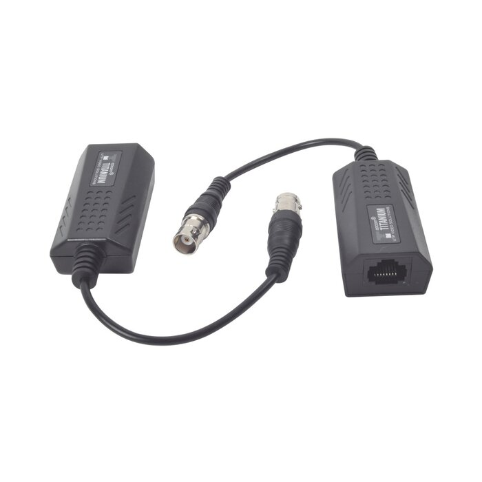 Kit extensor IP por cable coaxial para distancias de hasta 200 m