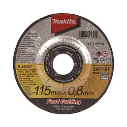 Disco de Corte para Acero Inoxidable de Diámetro: 4 1/2"