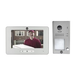 Kit de VideoPortero Manos libres: Frente de Calle y Monitor/ Hasta 16 Monitores / 2 Hilos