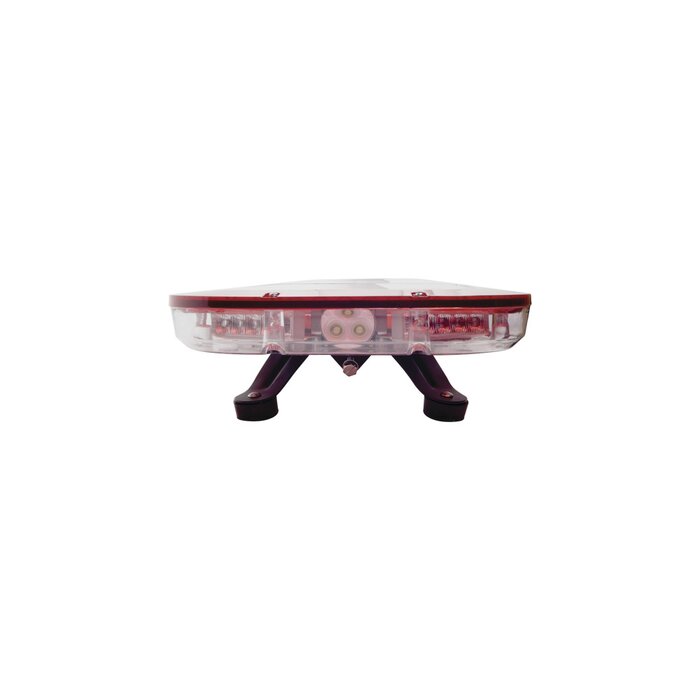 Barra de luces LED de 46" Rojo/Azul con Control de tráfico en color Ámbar, Ideal para Equipar Unidades de Vialidad