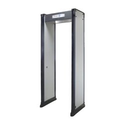Arco Detector de Metales de 6 Zonas con Anclaje Integrado para Fijarse al Piso. (FAA)