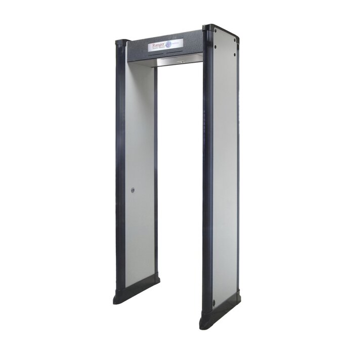 Arco Detector de Metales de 6 Zonas con Anclaje Integrado para Fijarse al Piso. (FAA)
