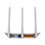 Router Inalámbrico WISP, 2.4 GHz, 300 Mbps, 3 antenas externas omnidireccional 5 dBi, 4 Puertos LAN 10/100 Mbps, 1 Puerto WAN 10/100 Mbps, IPTV, IPV6