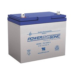 Batería de Respaldo UL de 12V 55AH, Ideal para Sistemas de Detección de Incendio, Control de Acceso, Intrusión y Videovigilancia