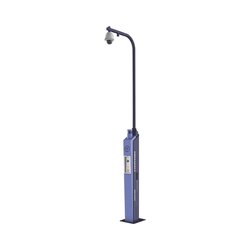 Estación de Pánico con Intercomunicador IP y Soporte para Camara y/o PTZ