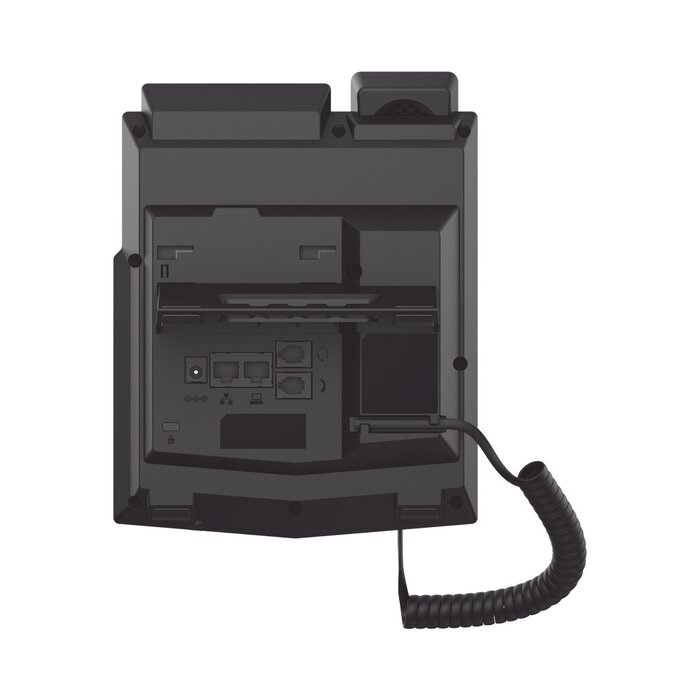 Teléfono IP Empresarial con Estándares Europeos, 6 lineas SIP con pantalla LCD a color, puertos Gigabit, IPv6, Opus y conferencia de 3 vías, PoE/DC (incluye fuente).