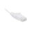 Cable de Parcheo Slim UTP Cat6 - 30 cm Blanco, Diámetro Reducido (28 AWG)