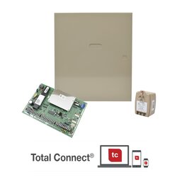 Panel de Alarma Hibrido, 8 Particiones, Hasta 128 Zonas, Compatible con AlarmNet y Total Connect