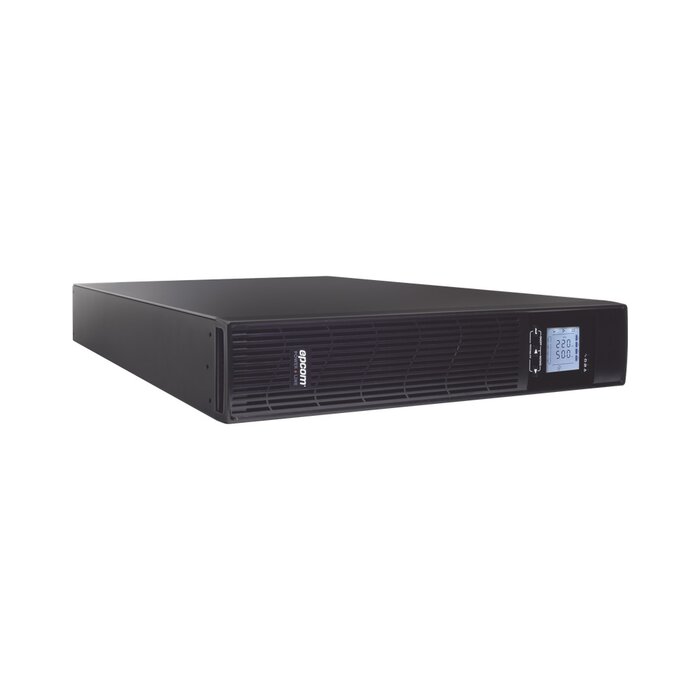 UPS de 3000VA/2700W / Topología On-Line Doble Conversión / Entrada y Salida de 120 Vca / Clavija de Entrada NEMA 5-30P / Pantalla LCD Configurable / Formato Rack/Torre