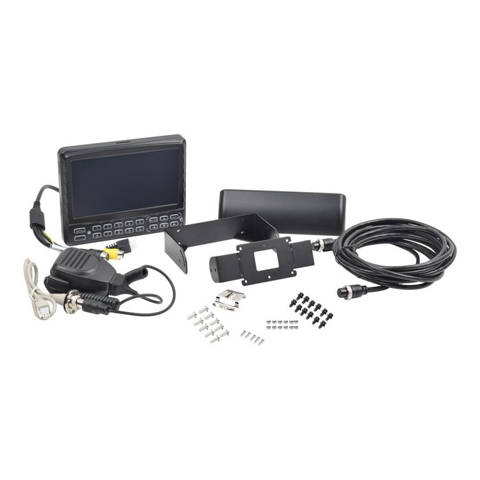 Panel de control dáctilar multifuncional con monitor de 7" para MDVR móvil XMR EPCOM