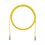 Cable de Parcheo TX6, UTP Cat6, Diámetro Reducido (28AWG), Color Amarillo, 5ft