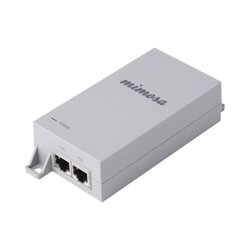 Inyector PoE Pasivo Gigabit de pared para C5x, C5c, de Mimosa, Voltaje de salida 24Vcd.