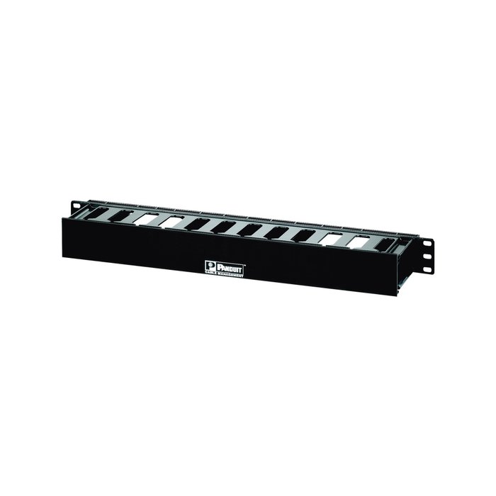 Organizador de Cables Horizontal PatchLink, Sencillo (Solo Frontal), Para Rack de 19in, 1UR