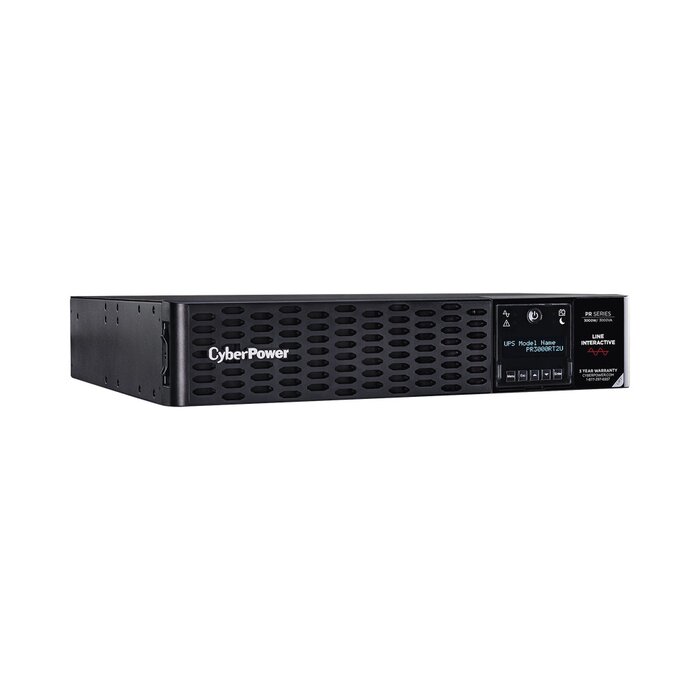 UPS de 3000 VA/3000 W, Topología Línea Interactiva, Entrada 120 Vca NEMA L5-30P, Onda Senoidal Pura, Torre o Rack 2 UR, Con 8 Tomas NEMA 5-20R y 1 NEMA L5-30R