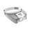 Lampara LED en correa frontal con lentes de aumento 1.8X, 2.6X y 5.8X.
