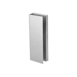 Montaje "U" para Puertas de Vidrio/ 3/4" de Grosor/ Para Chapas Magnéticas de 1200 lbs./ Ajuste por Opresores