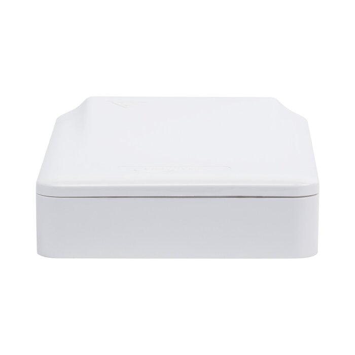 Caja Terminal de Fibra Óptica (Roseta) con 2 acopladores SC/APC, blanca