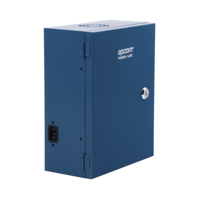 Fuente de poder profesional HEAVY DUTY de 11 - 15 Vcd @ 20 Amper, para 16 cámaras, con voltaje de entrada de: 110-220 Vca / Compatible con cámaras 4K