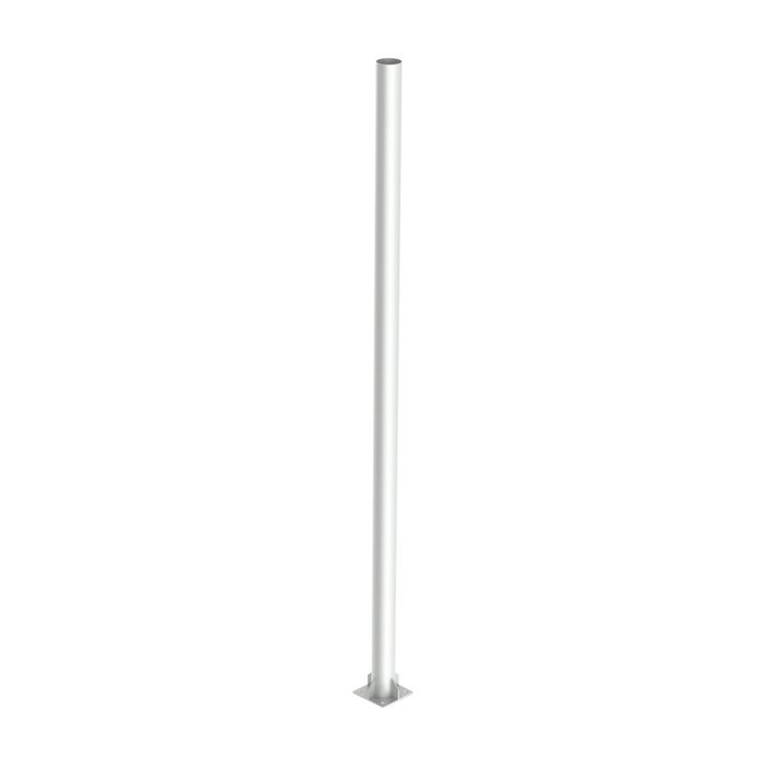 Poste de Acero Galvanizado para Videovigilancia, 6 m de altura.