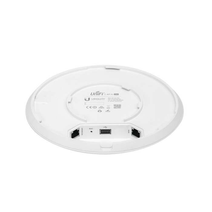 Access Point UniFi doble banda 802.11ac MIMO 3X3 para interior, PoE af/at, soporta 250 clientes, Hasta 1.3 Gbps PoE incluido