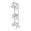 Bracket para Montaje de Regleta S66, Acepta 2 de 50 Pares