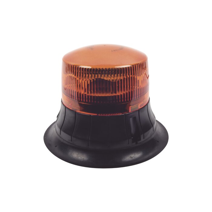 Burbuja LED giratoria de color ámbar, 9 LEDs, montaje magnético