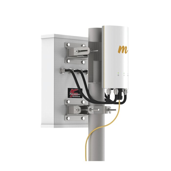 Punto de Acceso MU-MIMO 4x4:4ac, 4.9-6.4 GHz,IP 67, Conectorizado,Hasta 100 clientes en modo WiFi, Punto-Multipunto hasta 1.5 Gbps, 4 conectores N-hembra