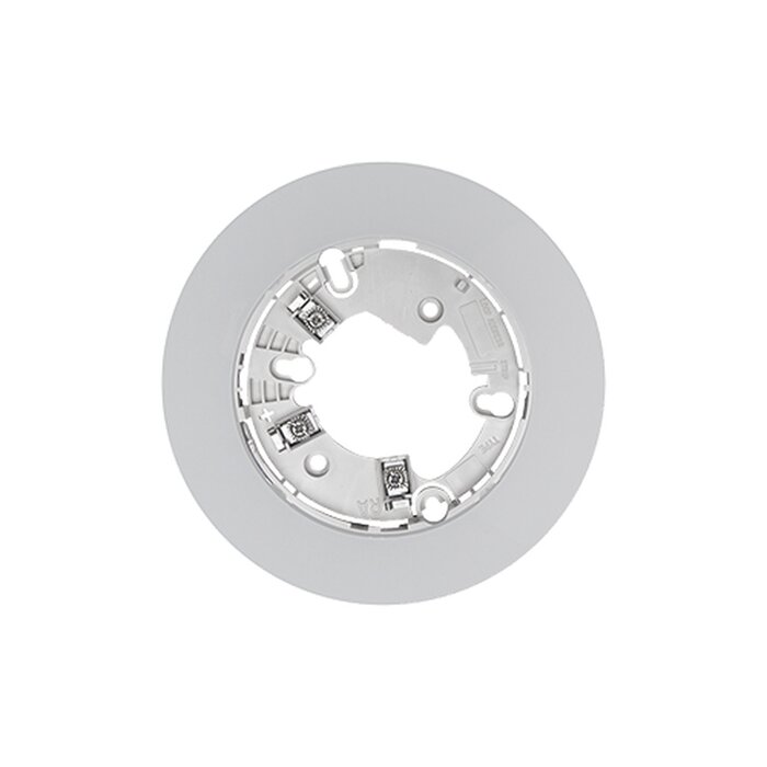 Base de 6 Pulgadas, para Nuevos Detectores IDP-W, Color Blanco, Paquete con 10 Piezas