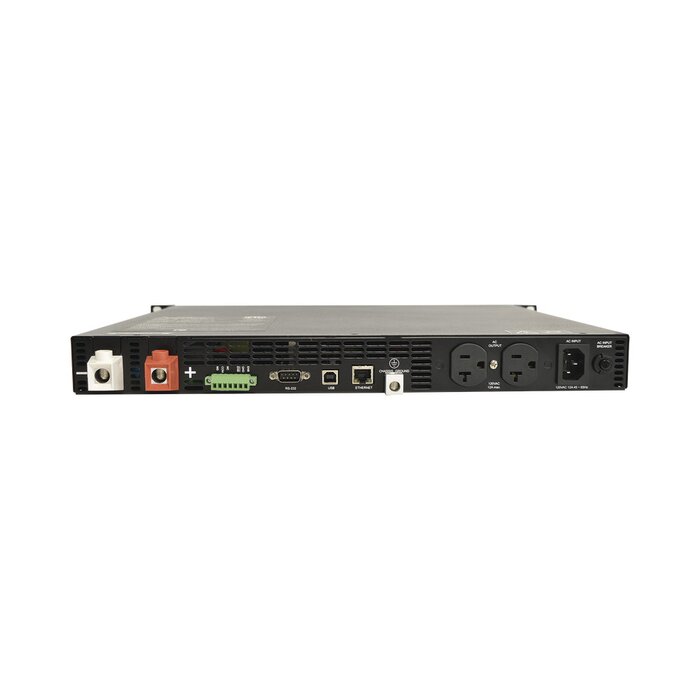 Inversor de corriente Onda Pura Montaje en rack 1200W, 48 VCD- 120 VCA, 50/60 Hz