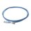 Patch Cord "Skinny" Cat6A Blindado S/FTP, 7ft, Diámetro Reducido 28 AWG, Color Azul