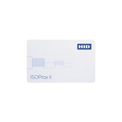 Tarjeta de Proximidad ISOProx II HID (Delgada) Perforada Verticalmente / Garantía de por Vida / 1586/ 1386