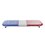 Barra de luces LED de 46" Rojo/Azul con Control de tráfico en color Ámbar, Ideal para Equipar Unidades de Vialidad