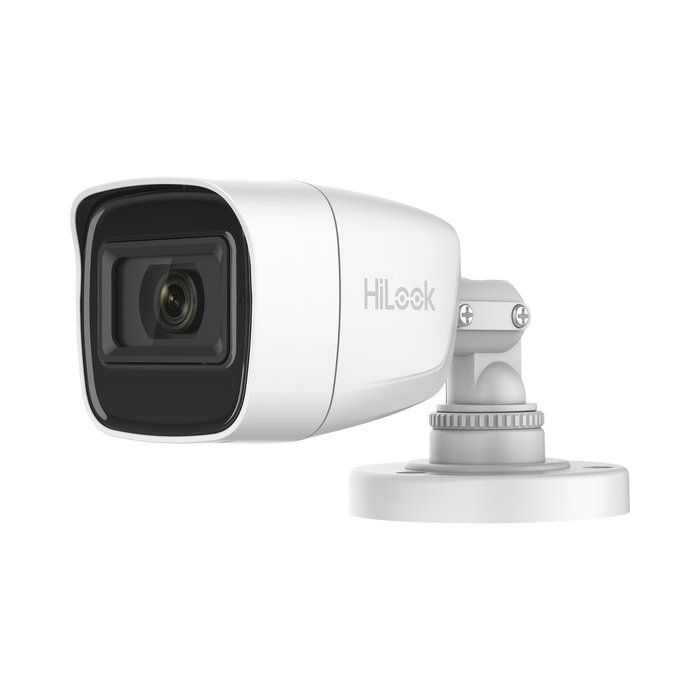 Bala TURBOHD 2 Megapixel / Gran Angular 106° / Lente 2.8 mm / Audio por Coaxitron / 30 mts IR EXIR / Exterior IP66 / 4 Tecnologías / dWDR