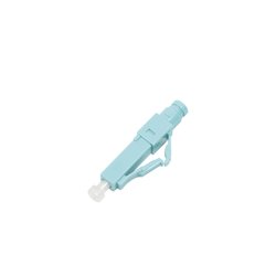 Conector de Fibra Óptica pre-pulido LightBow LC Simplex, multimodo 50/125 (OM3/OM4), re-terminable, color Aqua