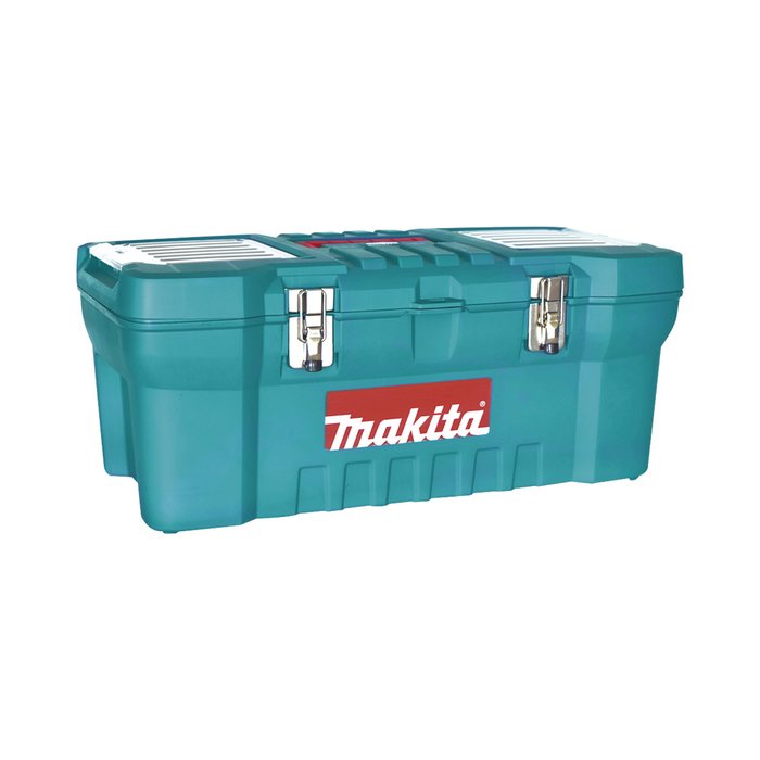 Caja de herramientas de 24" con doble cerradura de metal