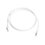 Patch Cord Z-MAX Cat6A S/FTP, CM/LS0H, 5ft, Color Blanco, Versión Bulk (Sin Empaque Individual)