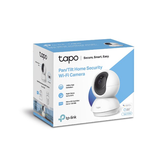 Cámara IP Wi-Fi para hogar, 2 megapixel, audio doble vía, visión nocturna, notificación Push, acepta memoria Micro SD de para grabación.