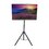 Trípode portátil soporte de piso TV compatible con montaje VESA para pantallas de 32"-65"