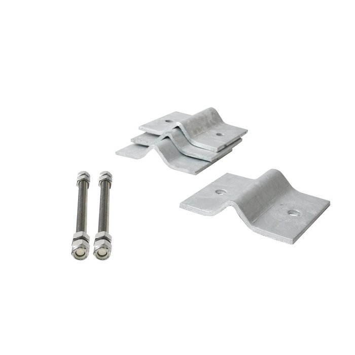 Herraje adaptador de mástil para diámetros desde 7/8" hasta 2 1/4".