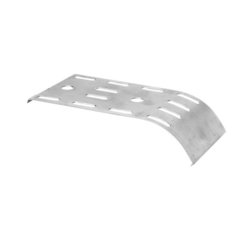 Bajada para cable sin ranura 95 x 190 mm, con acabado Electro Zinc