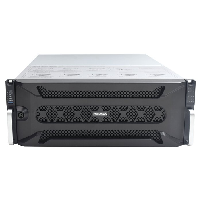 NVR 12 Megapixel (4K) / 256 canales IP / 24 Bahías de Disco Duro / 4 Puertos de Red / Soporta RAID con Hot Swap / NVR