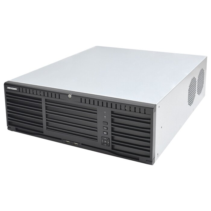 NVR 12 Megapixel (4K) / 256 canales IP / 16 Bahías de Disco Duro / 4 Puertos de Red / Soporta RAID con Hot Swap / NVR de Alto Desempeño