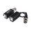 Kit de Transceptores (Baluns) TurboHD Hasta 4K / 5 MP / HD-TVI/HD-CVI/AHD/CVBS / Conector 100% COBRE / Con Cable RF Blindado