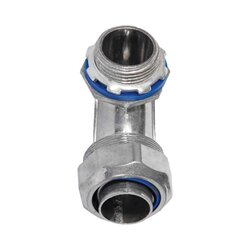 Conector Curvo para tubo tipo Liquidtight 1" (25 mm). Compatible con ANC-COT-100.
