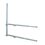 Brazo tipo "F" para tramos STZ-35G, galvanizado por inmersión en caliente.