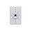 Access Point In Wall HD MU-MIMO 4x4 Wave 2 con 5 puertos (1 PoE entrada 802.3af/at PoE+, 1 PoE salida 48V y 3 Ethernet Passthrough) antena Beamforming, ideal para suites